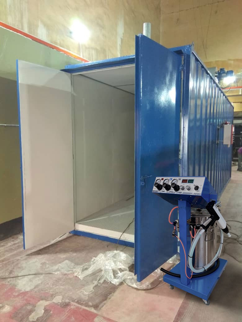 Diesel/Gas/LPG Fired Powder Coating Curing Batch Oven
